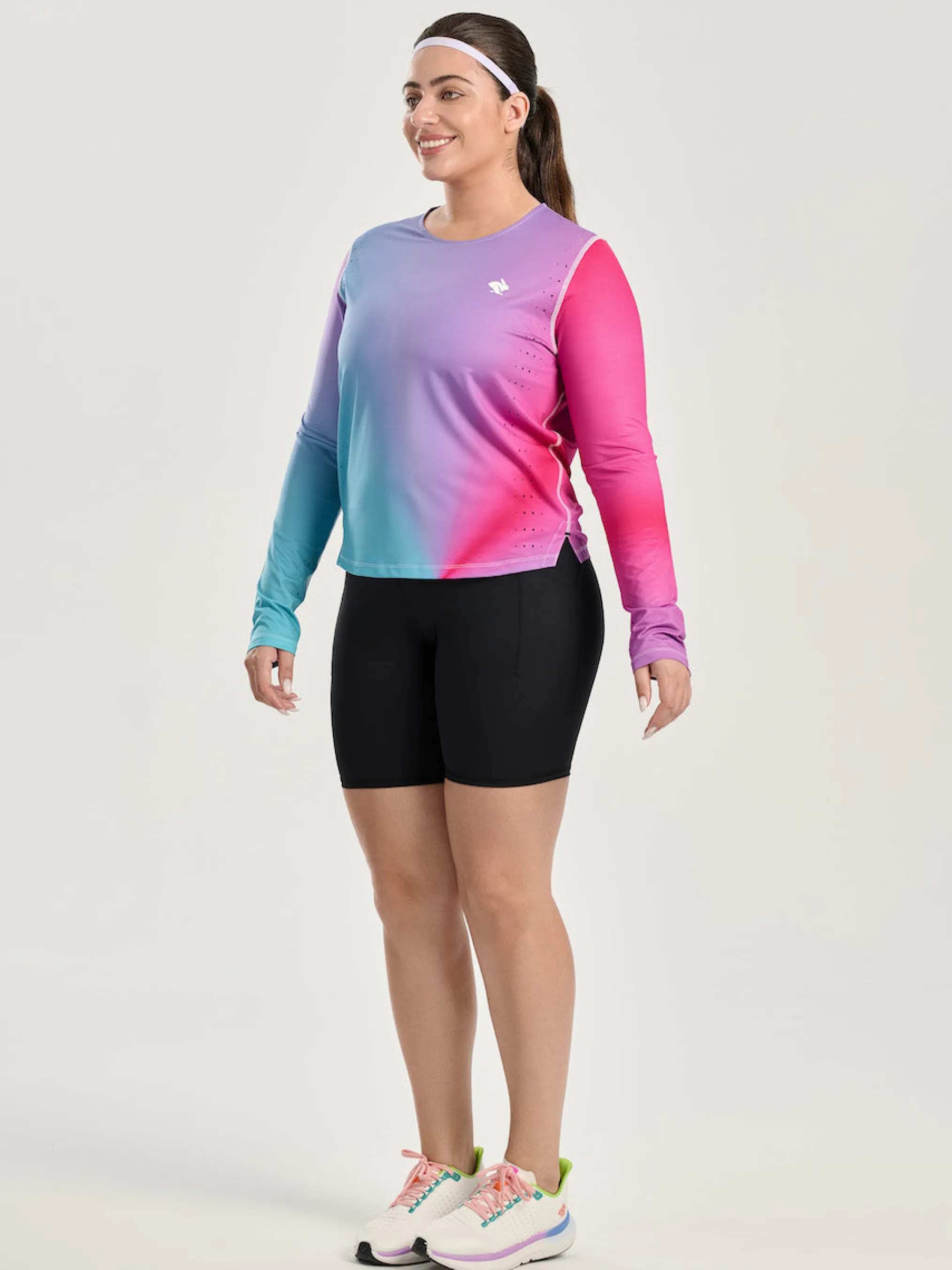 Race Pace Tee LS | Every Woman's Marathon