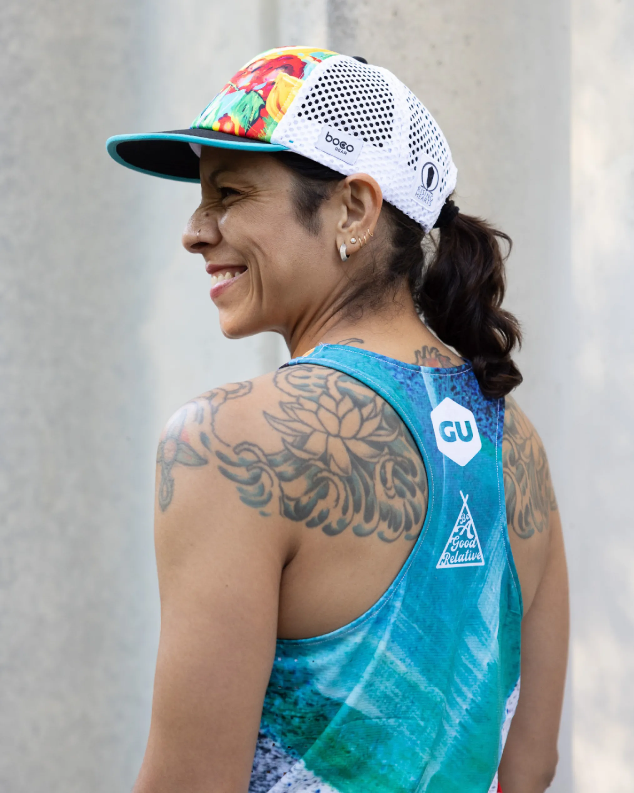 Running Trucker | Rising Hearts Hat